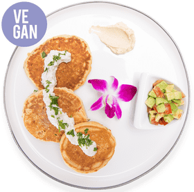 Vegan Presentation A Wholesome Culinary Delight PNG