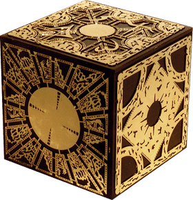 Intricately Designed Cardboard Box of Mystery PNG
