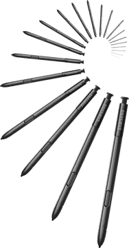 Symphony of Music Notes in Design PNG