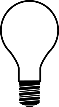Bright Ideas in a Light Bulb PNG