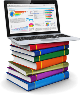 Book Data Insights Merging Knowledge and Technology PNG