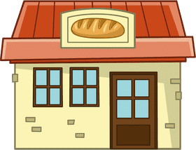 Grocery and Bakery Corner Delight PNG