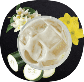 Refreshing Jasmine Tea Delight with Floral Essence PNG