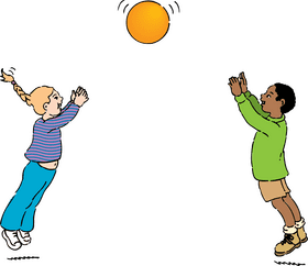 Joyful Children Playing Under the Sun PNG