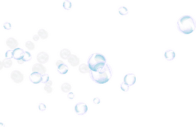 Whimsical Dance of Soap Bubbles PNG