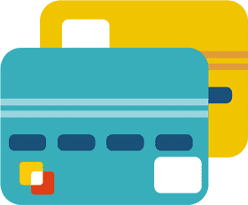 Colorful Credit Card Design Collection PNG