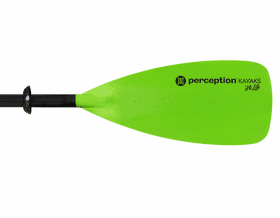 Vibrant Green Kayak Paddle for Adventurous Souls PNG