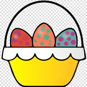 Easter Egg Basket Delight PNG