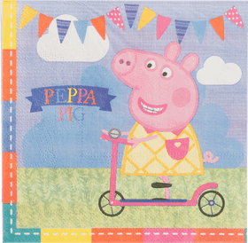 Peppa Pig Themed Napkin Holder for Kids PNG