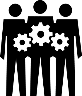 Teamwork United for a Common Goal PNG