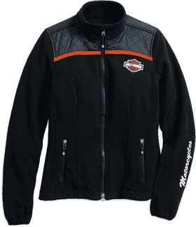 Harley-Davidson Black Riding Jacket PNG