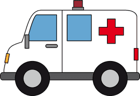 Emergency Response Ambulance Vehicle Design PNG
