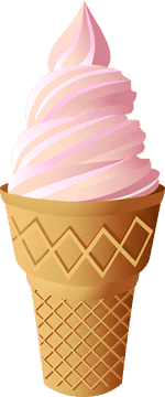 Heavenly Soft Serve Ice Cream Delight PNG