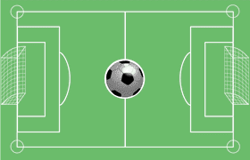 Exciting Soccer Action on the Field PNG