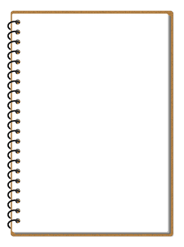 Creative Blank Notebook for Ideas and Notes PNG