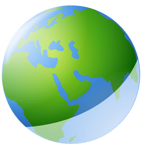 Vibrant Globe of Earth’s Splendor PNG