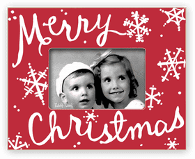 Christmas Joyful Memories Picture Frame PNG