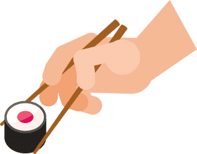 Sushi Delight A Taste of Tradition PNG