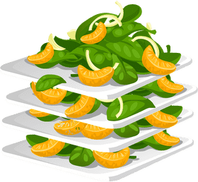 Tropical Quinoa Salad with Spinach and Citrus PNG