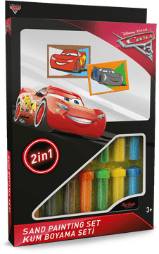 Racing Through the Storm Sand Painting Adventure PNG