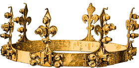 Elegant Queen Crown of Regal Splendor PNG