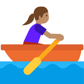 Ferry Boat Paddle Adventure on the Water PNG
