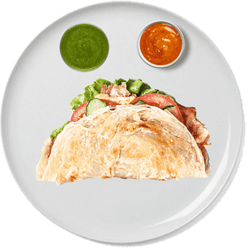 Delicious Presentation of Fresh Ingredients PNG