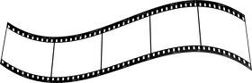 Creative Expressions on a Filmstrip PNG