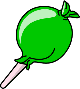 Green Lollipop of Joyful Sweetness PNG