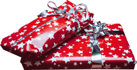 Starry Surprise Gift Delight PNG