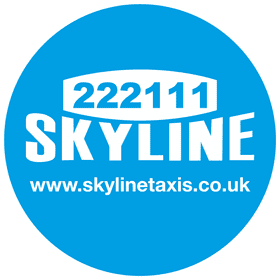 City Skyline Taxi Service Logo PNG