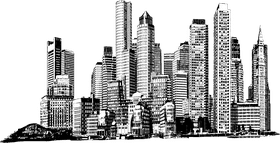 Urban Skyline The Art of Build PNG