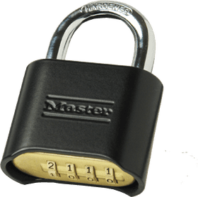 Master Lock with Combination Security System PNG
