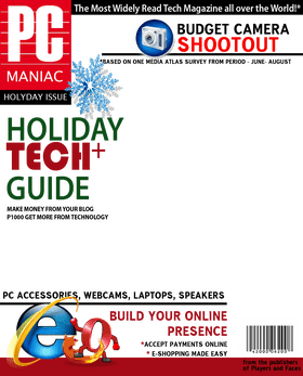 PC Maniac Your Ultimate Holiday Tech Magazine PNG