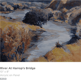 Serene View of the River Bridge at Harrop's PNG