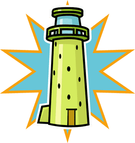 Bright Beacon Lighthouse of Hope PNG