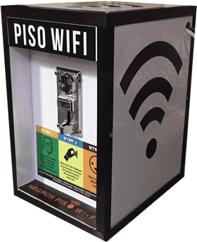 Wi-Fi Access Vending Machine for Connection PNG