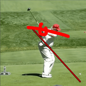 Dynamic Swing at the Golf Course PNG