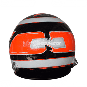 Vibrant Motorbike Helmet with Bold Graphics PNG