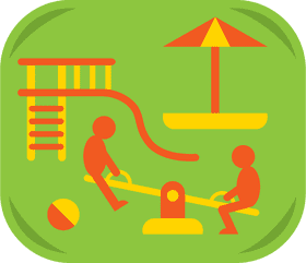 Outdoor Playtime Adventure Zone PNG