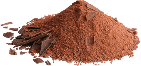 Rich Cocoa Face Powder Delicacy PNG