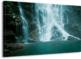 Whispers of Serenity The Enchanting Waterfall PNG