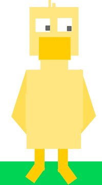 Charming Duck in a Colorful Raincoat PNG