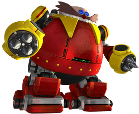 Android Robot with Iconic Red Armor PNG