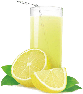 Refreshing Fast Food Lemonade Delight PNG