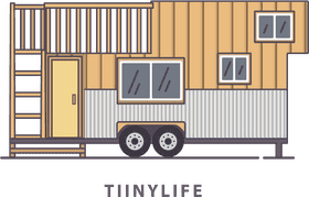 Cozy Mobile House on Wheels PNG