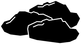 Coal Pile Nature's Hidden Energy Source PNG