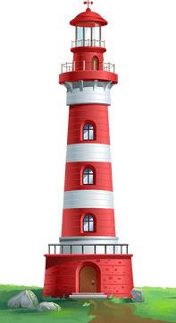 Guiding Light The Beacon Lighthouse PNG