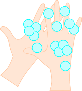 Joyful Soap Bubble Play in Hands PNG