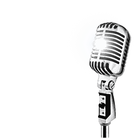 Classic Spotlight Microphone for Timeless Performances PNG